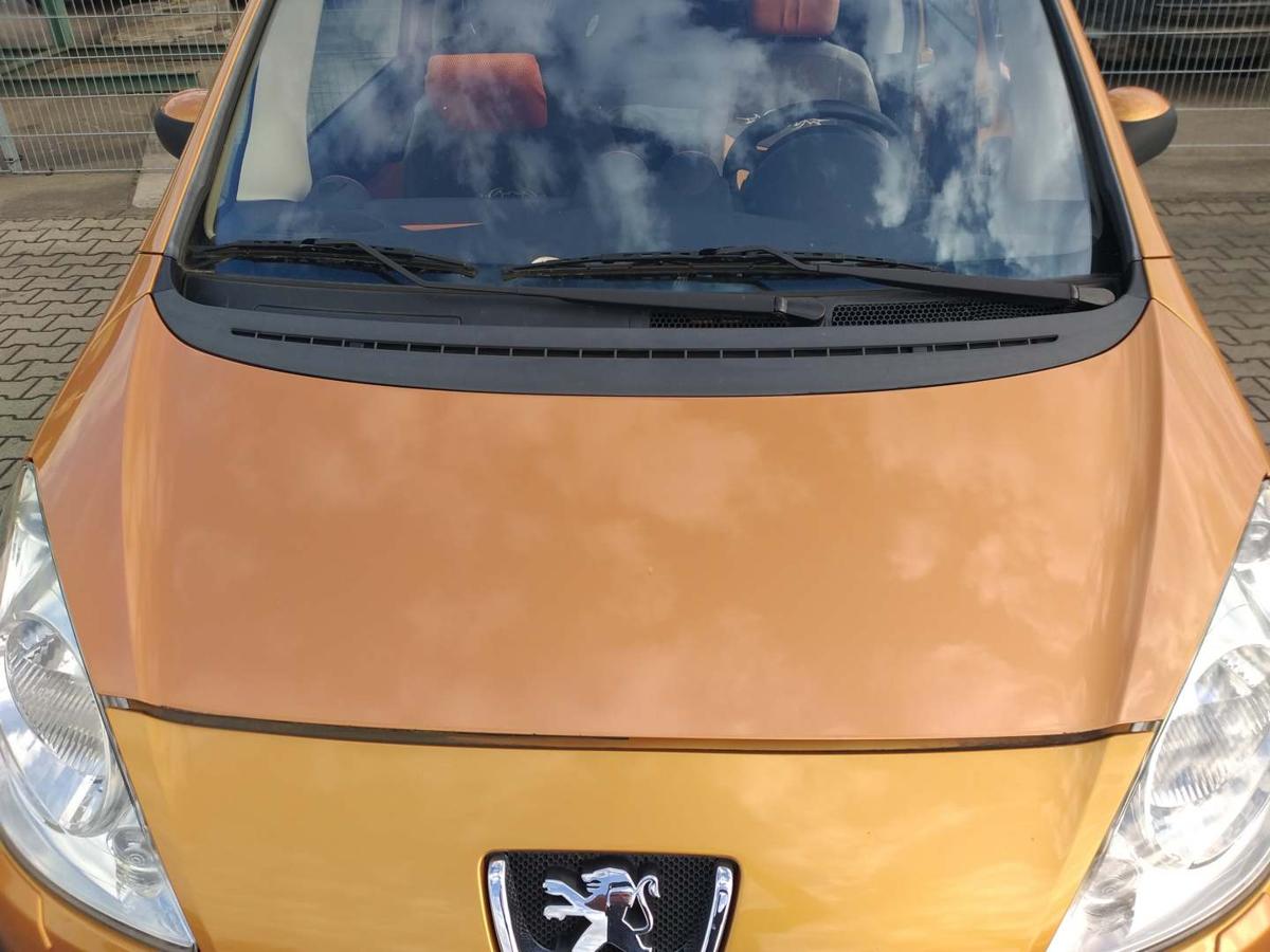 Peugeot 1007 original Motorhaube KHW Orange Salamanque Bj.2005
